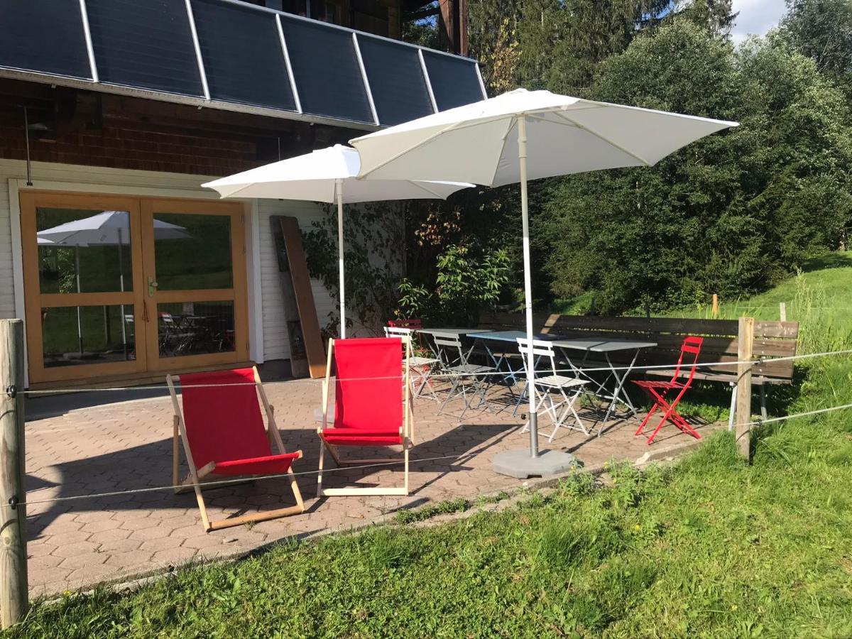 Ferienwohnung Bergblick Am Rande Der Wildnis Sibratsgfäll Eksteriør billede